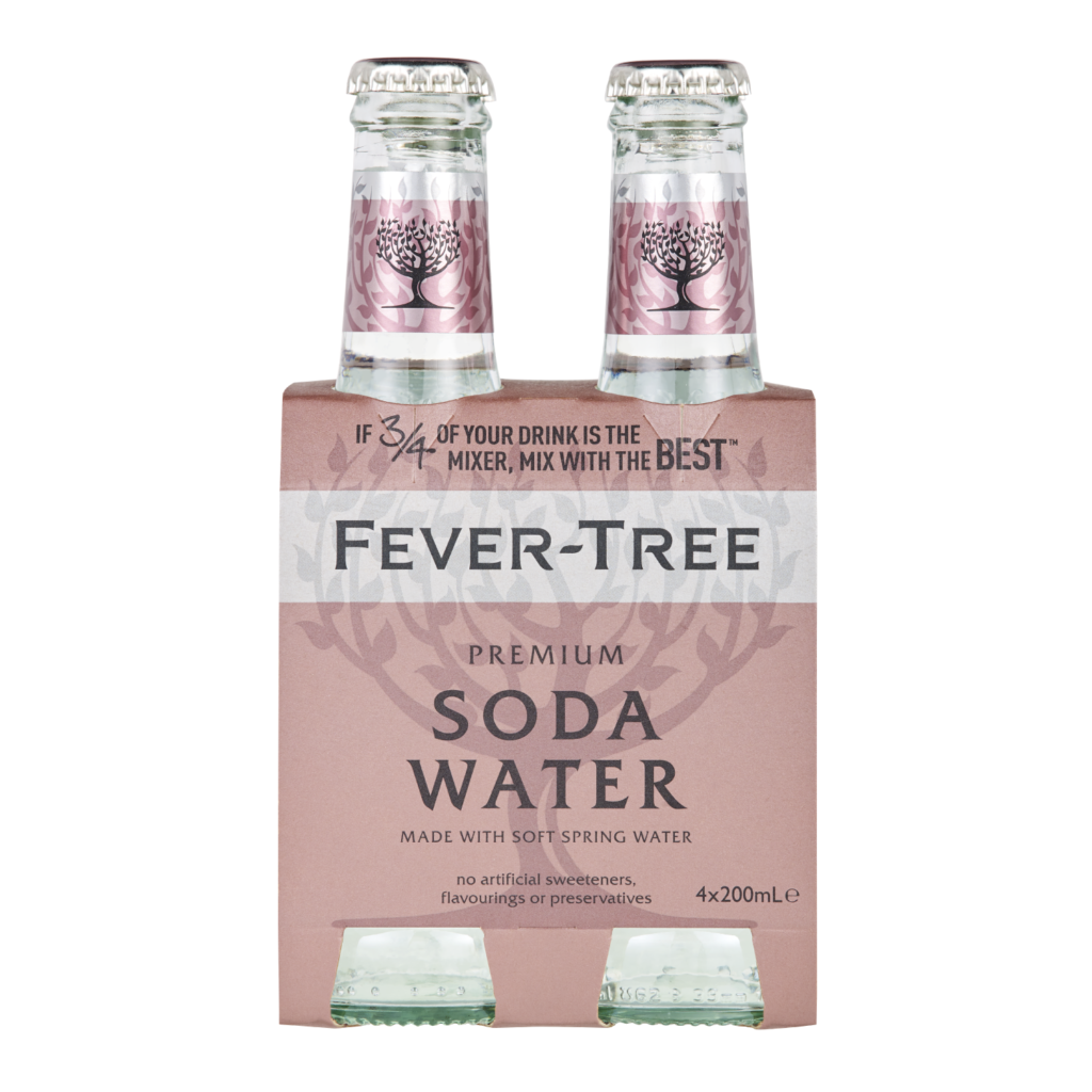 Fever-Tree Soda Water (4x200 ml)