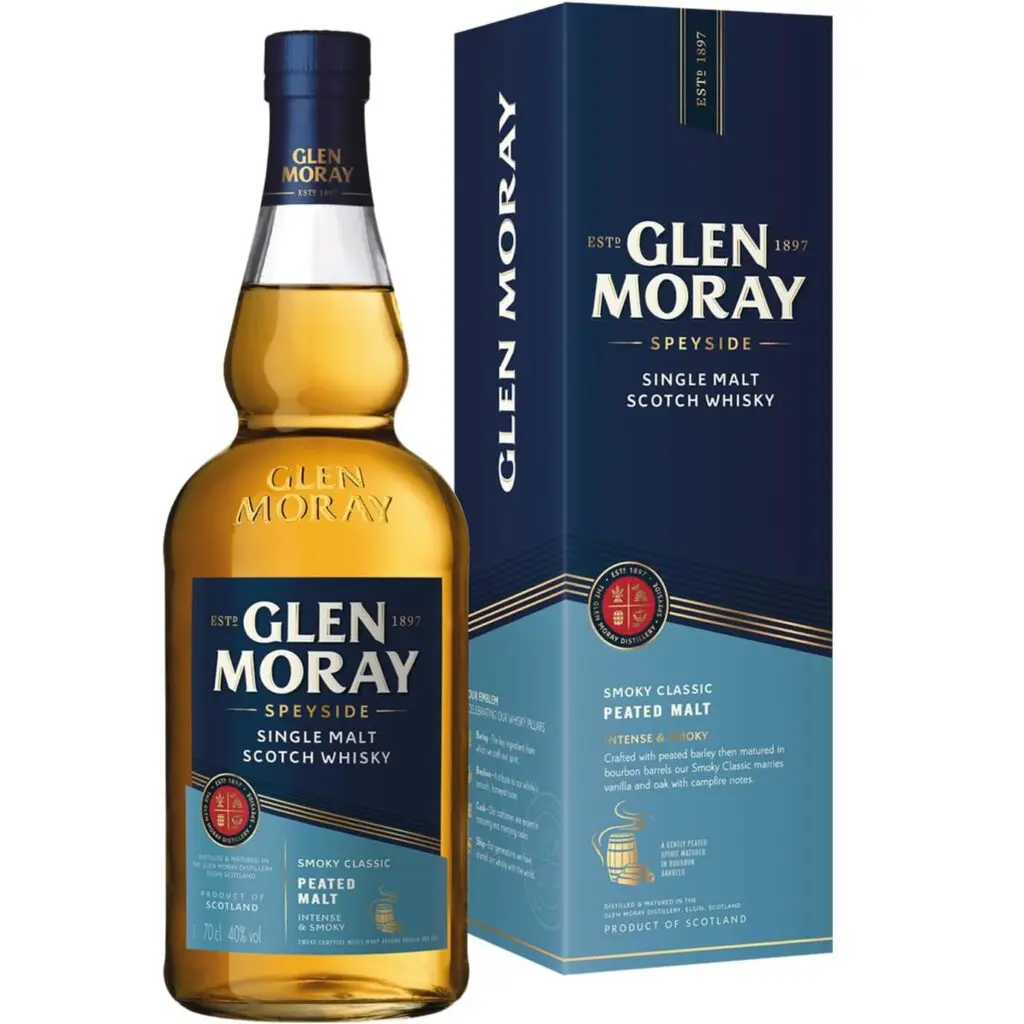 Glen Moray Peated Single Malt Scotch Whisky