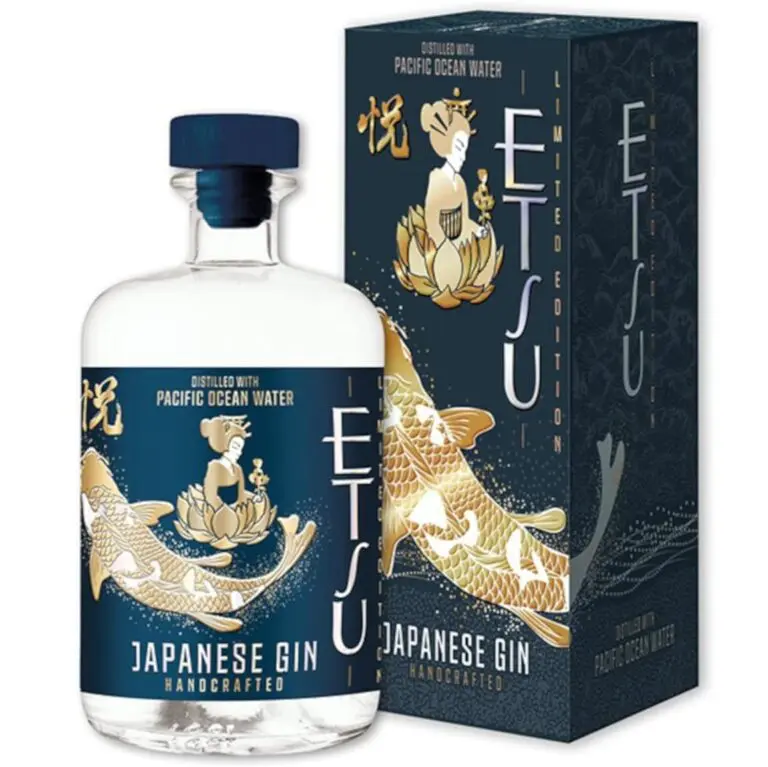 ETSU Pacific Ocean Water Japanese Craft Gin Cl 70