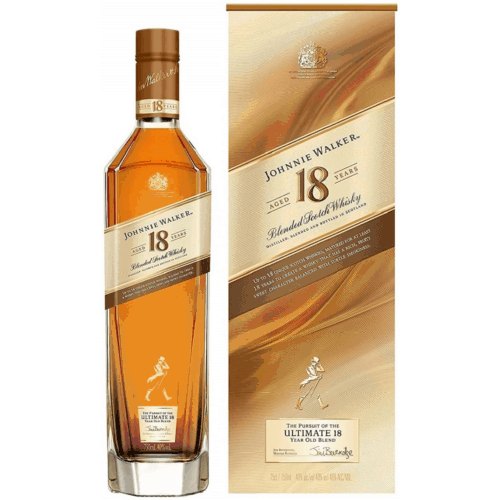 Johnnie Walker 18 Years Old Blended Scotch Whisky Cl 70