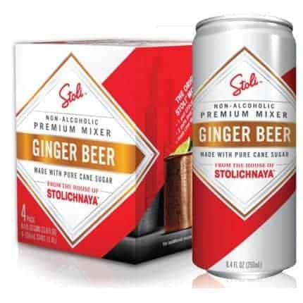Stoli Ginger Beer Can (4x250ml)