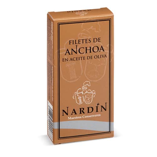 Nardin Anchovies Cantabrian Sea Anchovy Fillets In Olive Oil 50 G X 3