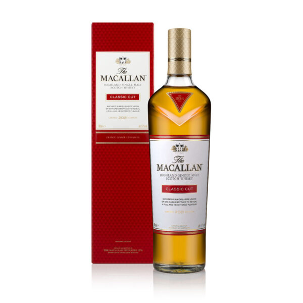 The Macallan Classic Cut Whisky Release 2021 Vol. 51%.