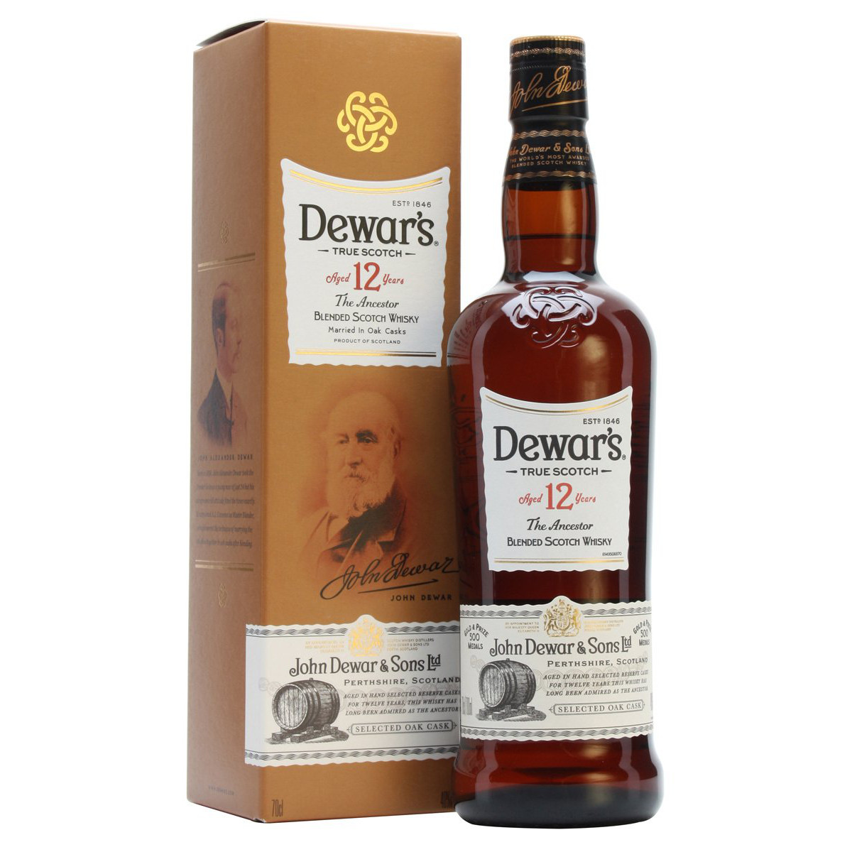 Dewar's 12 Whisky Scotch Blended Cl 70
