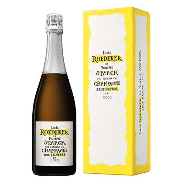 Louis Roederer Champagne Brut Nature 2015 by Philippe Starck cl 75
