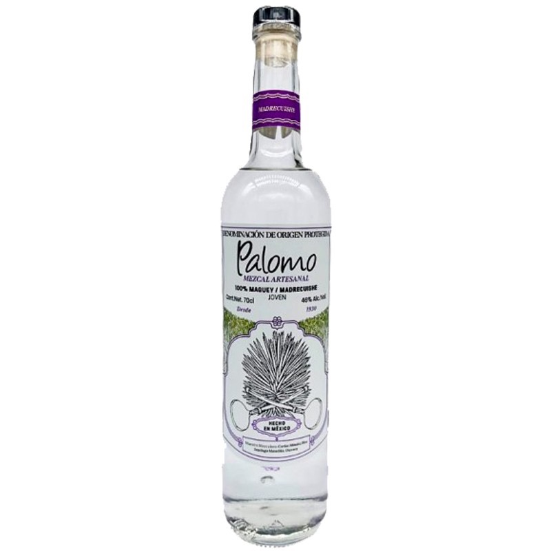 Mezcal Palomo Madrecuishe