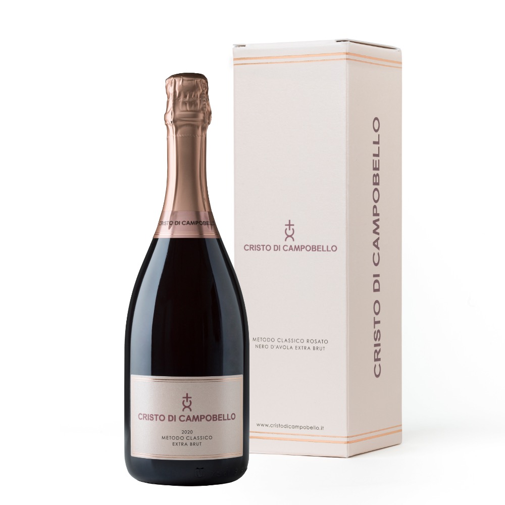 spumante rosato metodo classico nero d’avola extra brut sicilia